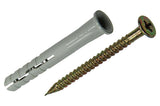 Mack 1019928 - nylon nagelplug polyamide 8 st 8 x 60 mm | 5 stuks
