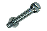 Mack 1018095 - metaalschroef cyl. kop + moer verz. 28 st m5 x 30 mm | 5 stuks