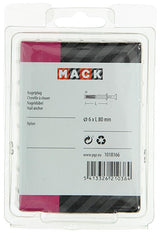 Mack 1018166 - nylon nagelplug polyamide 30 st 6 x 80 mm | 3 stuks