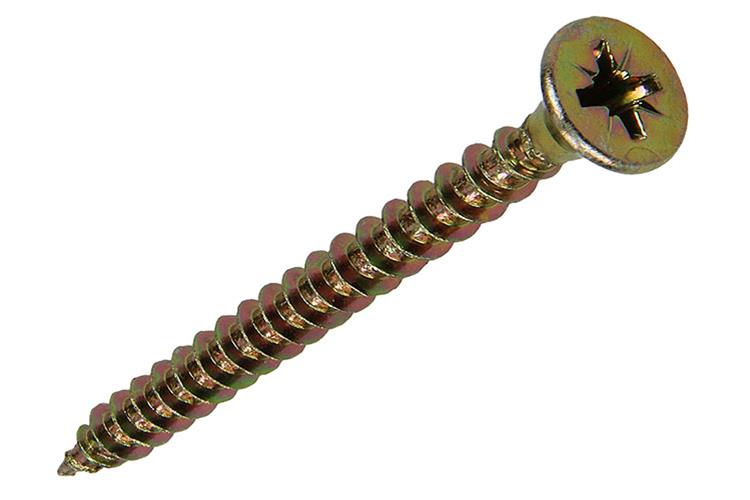 Mack 1020268 - spaanplaatschroef vz kop gvz 250 st 5,0 x 50 mm | 1 stuks