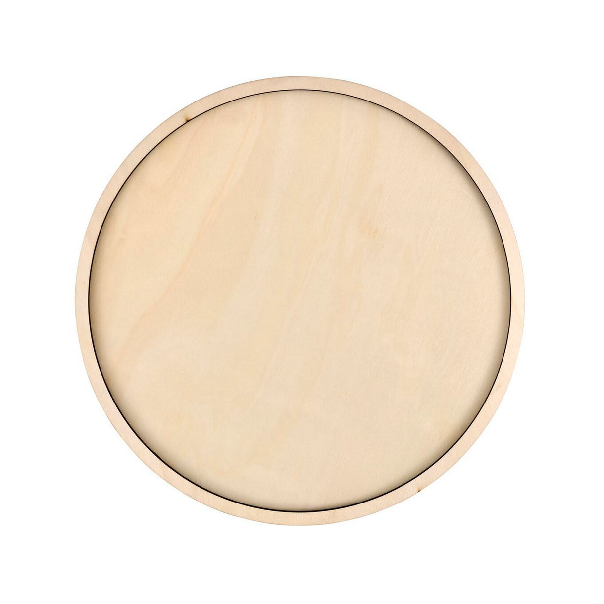 Mod Podge • Rundes Tablett aus Sperrholz