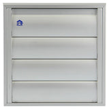 Renson 1006250 - dampkaprooster opbouw 433 alu f1 173x173mm | 2 stuks