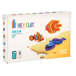 Hey Clay Clay Ocean 3 Figuren