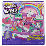 Spinmaster Kinetic Sand Shimmer – ein Kinderspiel-Set mit 907 g, glänzender Original-Kinetic Sand, 8 Stück enthalten – sensorische Spiele