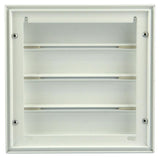 Renson 1006251 - dampkaprooster opbouw 433 alu ral 9010 173x173mm | 2 stuks