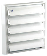 Renson 1006254 - dampkaprooster opbouw 433 alu ral 9010 210x210mm | 2 stuks