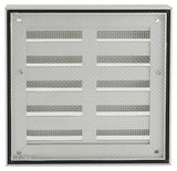Renson 1006232 - muurrooster opbouw 431 alu f1 165x165mm | 2 stuks