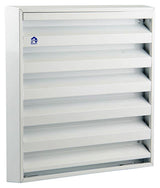 Renson 1006236 - muurrooster opbouw 431 alu ral 9010 225x225mm | 2 stuks