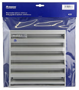 Renson 1006235 - muurrooster opbouw 431 alu f1 225x225mm | 2 stuks