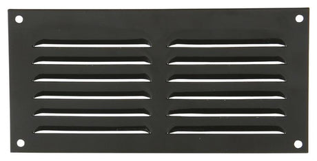 Renson 1015067 - schoepenrooster plat alu bruin200x100mm | 10 stuks