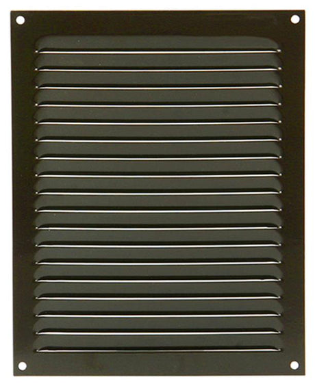 Renson 1015073 - schoepenrooster plat alu bruin200x250mm | 10 stuks