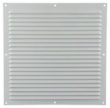Renson 1015075 - schoepenrooster plat alu wit 300x300mm | 10 stuks
