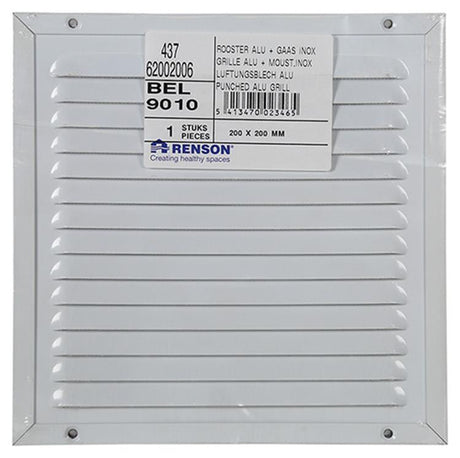 Renson 1008578 - schoep.r. 437 wit 200x200mm | 5 stuks