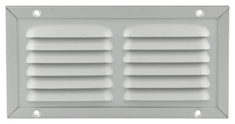 Renson 1006344 - schoepenrooster + kader + mug.opbouw 437 f1 200x100mm | 2 stuks