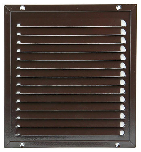 Renson 1006349 - schoepenrooster + kader + mug.opbouw 437 ral8019 200x200mm | 2 stuks