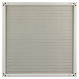 Renson 1006354 - schoepenrooster + kader + mug.opbouw 437 ral9010 300x300mm | 2 stuks