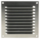 Renson 1006356 - schoepenrooster vlak 438 inox 150x150mm | 5 stuks