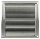 Renson 1006273 - dampkaprooster inbouw 633 inox ø125 | 2 stuks