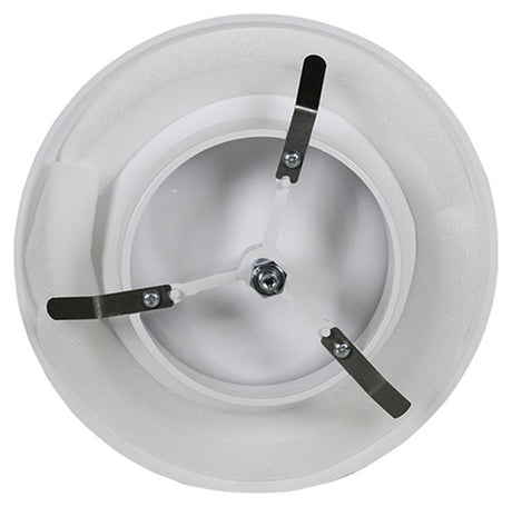 Renson 1006745 - afz.ventiel pvc736 wit ø100 | 1 stuks