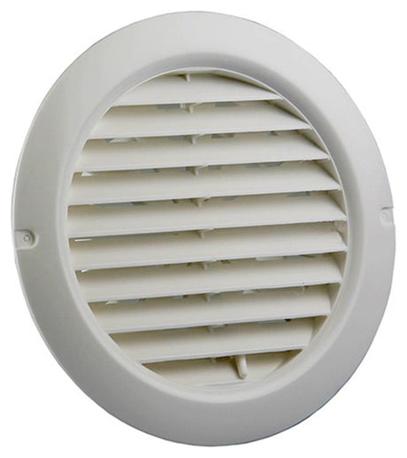 Renson 1006376 - ronde regelbare rooster inb. 735 pvc ral 9010 ø 100-150 | 2 stuks