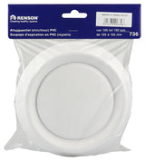 Renson 1006380 - afzuigventiel inbouw 736 dia pvc ø125 | 2 stuks