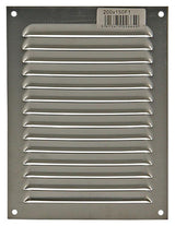 Renson 1006302 - schoepenrooster vlak alu f1 150x200mm | 10 stuks