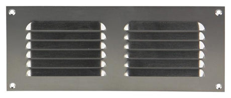 Renson 1006305 - schoepenrooster vlak alu f1 250x100mm | 10 stuks