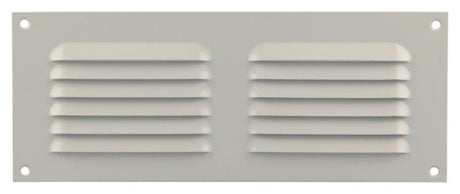 Renson 1006306 - schoepenrooster vlak alu ral 9010 250x100mm | 10 stuks