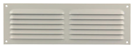 Renson 1006312 - schoepenrooster vlak alu ral 9010 300x100mm | 10 stuks