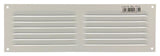 Renson 1006312 - schoepenrooster vlak alu ral 9010 300x100mm | 10 stuks