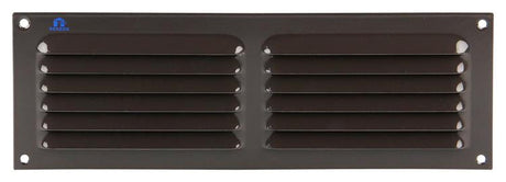 Renson 1006313 - schoepenrooster vlak alu ral 8019 300x100mm | 10 stuks