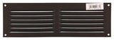 Renson 1006313 - schoepenrooster vlak alu ral 8019 300x100mm | 10 stuks