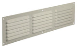 Renson 1006316 - schoepenrooster vlak alu ral 9010 400x100mm | 10 stuks