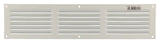 Renson 1006316 - schoepenrooster vlak alu ral 9010 400x100mm | 10 stuks
