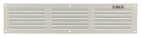 Renson 1006316 - schoepenrooster vlak alu ral 9010 400x100mm | 10 stuks