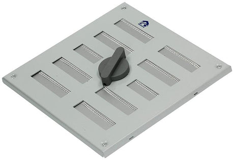 Renson 1006325 - regelbare rooster opb. 4037 alu ral 9010 155x155mm | 2 stuks