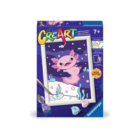 Ravensburger Creart Malen nach Zahlen – Axolotl