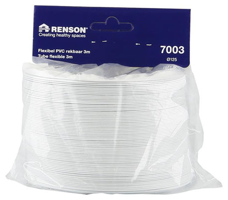 Renson 1006393 - pvc flexibel 7003 wit ø 125 3m | 3 stuks