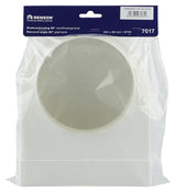 Renson 1006409 - pvc hoekverbinding rechth rond90° 7017 wit ø 150 | 3 stuks
