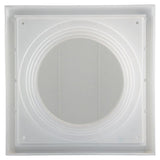 Renson 1006383 - dampkaprooster 1 klep 741 dia pvc ral 9010 ø100-130 | 2 stuks