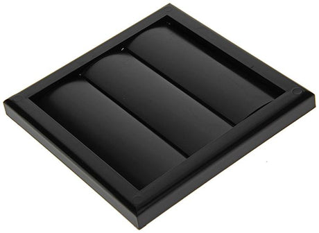 Renson 1006373 - dampkaprooster opbouw 733 pvc ral 8019 154x154mm | 2 stuks