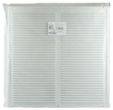Renson 1006339 - schoepenrooster + kader + mug.opbouw 437 ral9010 500x500mm | 2 stuks