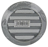 Renson 1006258 - ronde rooster inbouw 434 r alural 9006 ø 100 | 10 stuks