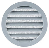 Renson 1006264 - ronde rooster inbouw 434 r alural 9006 ø 150 | 10 stuks