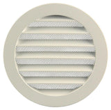 Renson 1006265 - ronde rooster inbouw 434 r alural 9010 ø 150 | 10 stuks