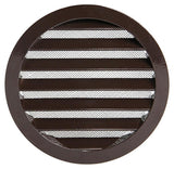 Renson 1006269 - ronde rooster inbouw 434 r alural 8019 ø 160 | 10 stuks