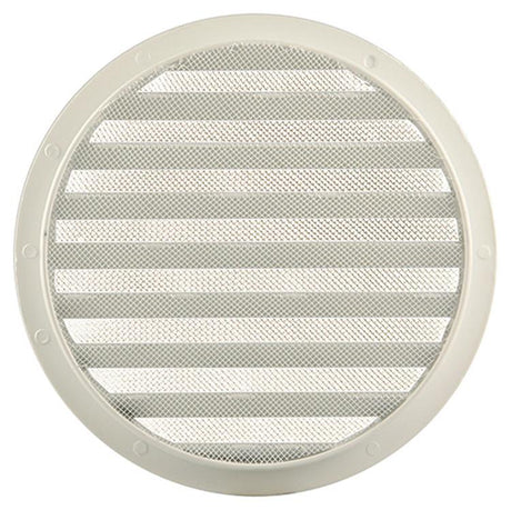 Renson 1006271 - ronde rooster inbouw 434 r alural 9010 ø 200 | 5 stuks