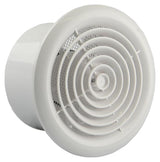 Renson 1006440 - mechanische ventilator rond st. 7132 r wit ø 125 | 2 stuks
