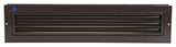 Renson 1006608 - deurrooster. 461 ral 8019 425x76mm | 2 stuks