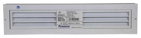 Renson 1006753 - deurrooster 461 ral9010 425x76mm | 2 stuks